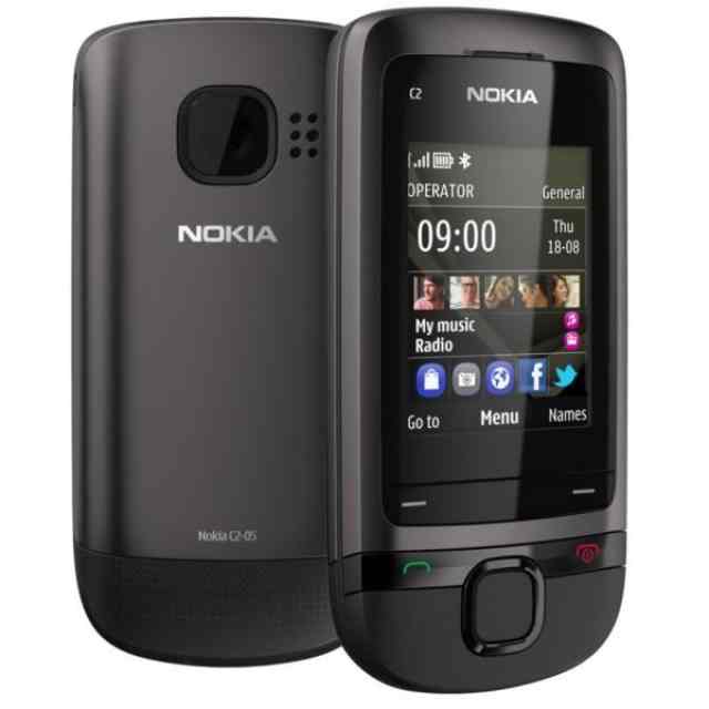 Movil Nokia C2-05 Gris